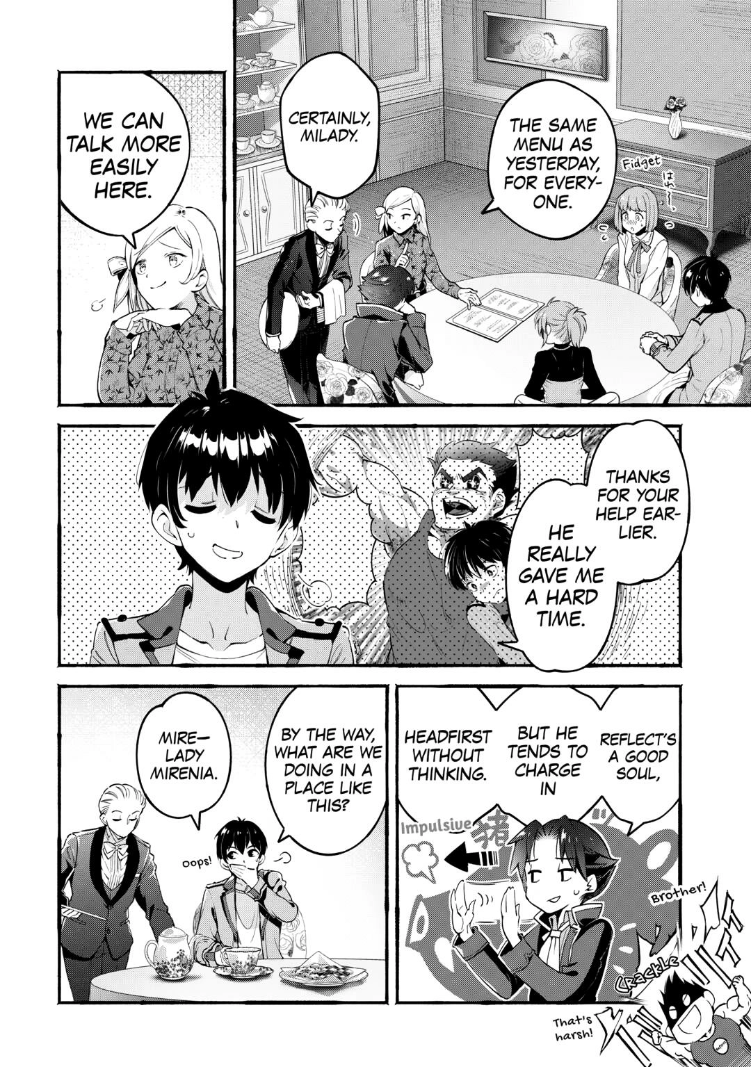 Ochikobore “1” Mahou Tsukai wa, Kyou mo Muishiki ni Cheat wo Tsukau Chapter 40 - Page 2