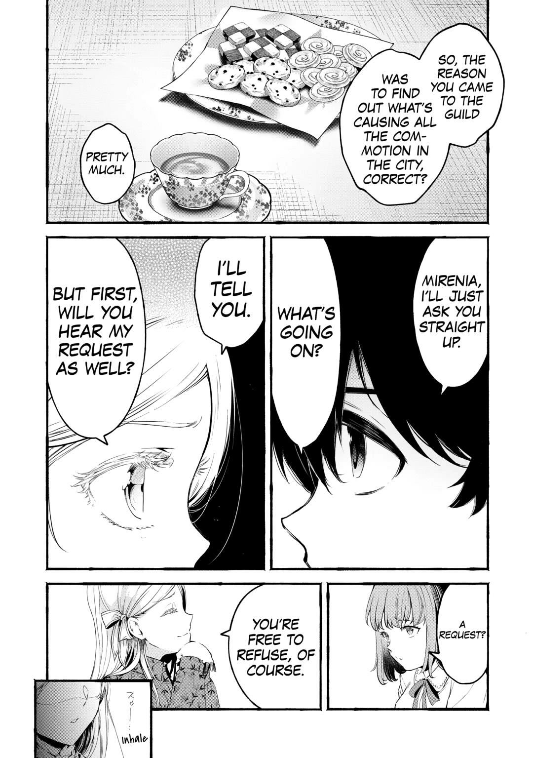 Ochikobore “1” Mahou Tsukai wa, Kyou mo Muishiki ni Cheat wo Tsukau Chapter 40 - Page 4