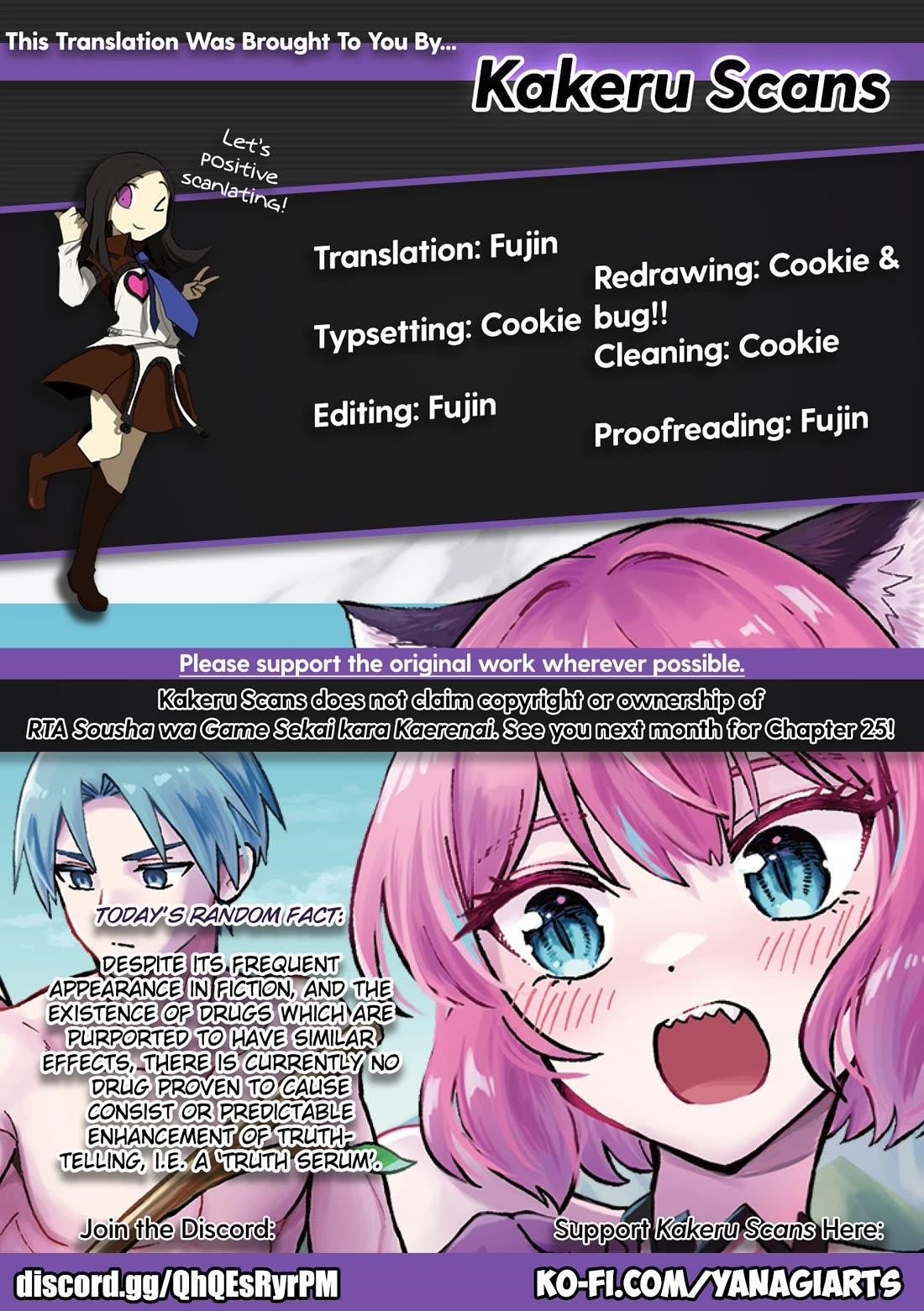 Speedrunner Cannot Return from the Game World Chapter 24 - Page 51