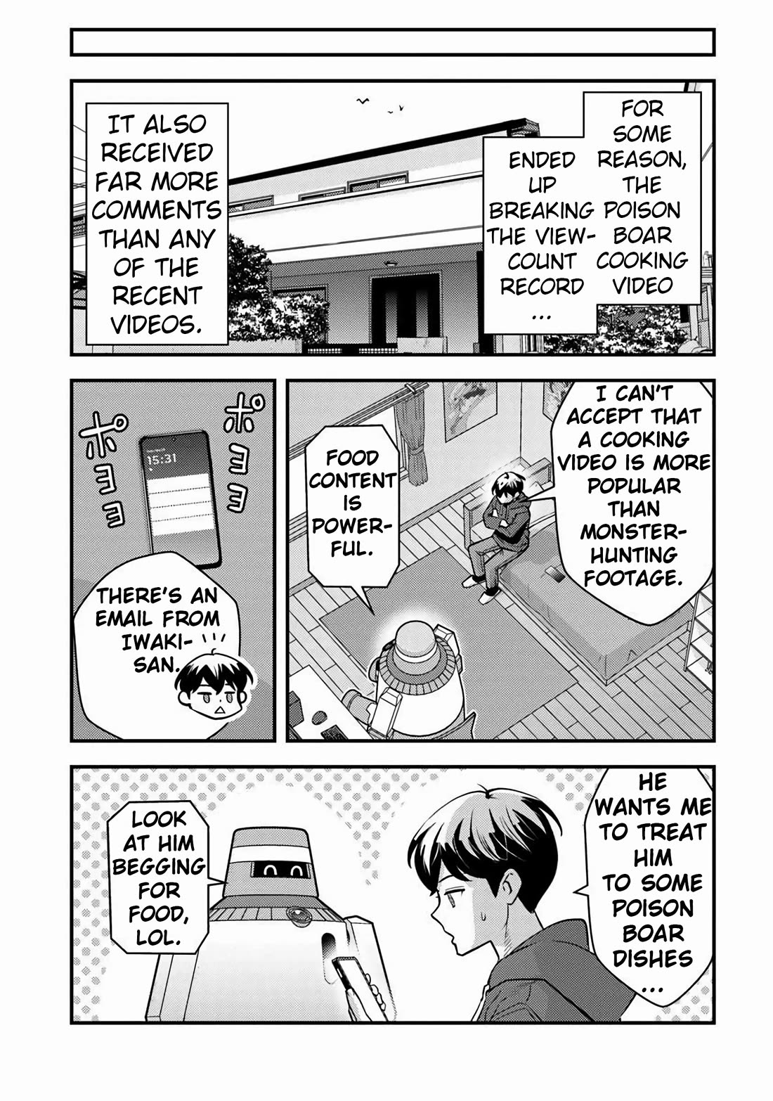 The hero returns from another world, becomes an influencer, and earns money in the real world, where dungeons have appeared! Chapter 32 - Page 25
