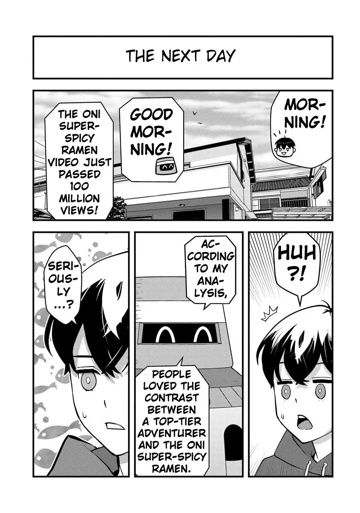 The hero returns from another world, becomes an influencer, and earns money in the real world, where dungeons have appeared! Chapter 34 - Page 8
