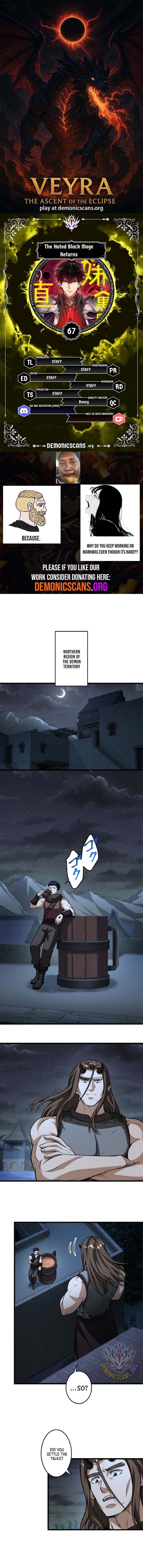 The Hated Black Mage Returns Chapter 67 - Page 1
