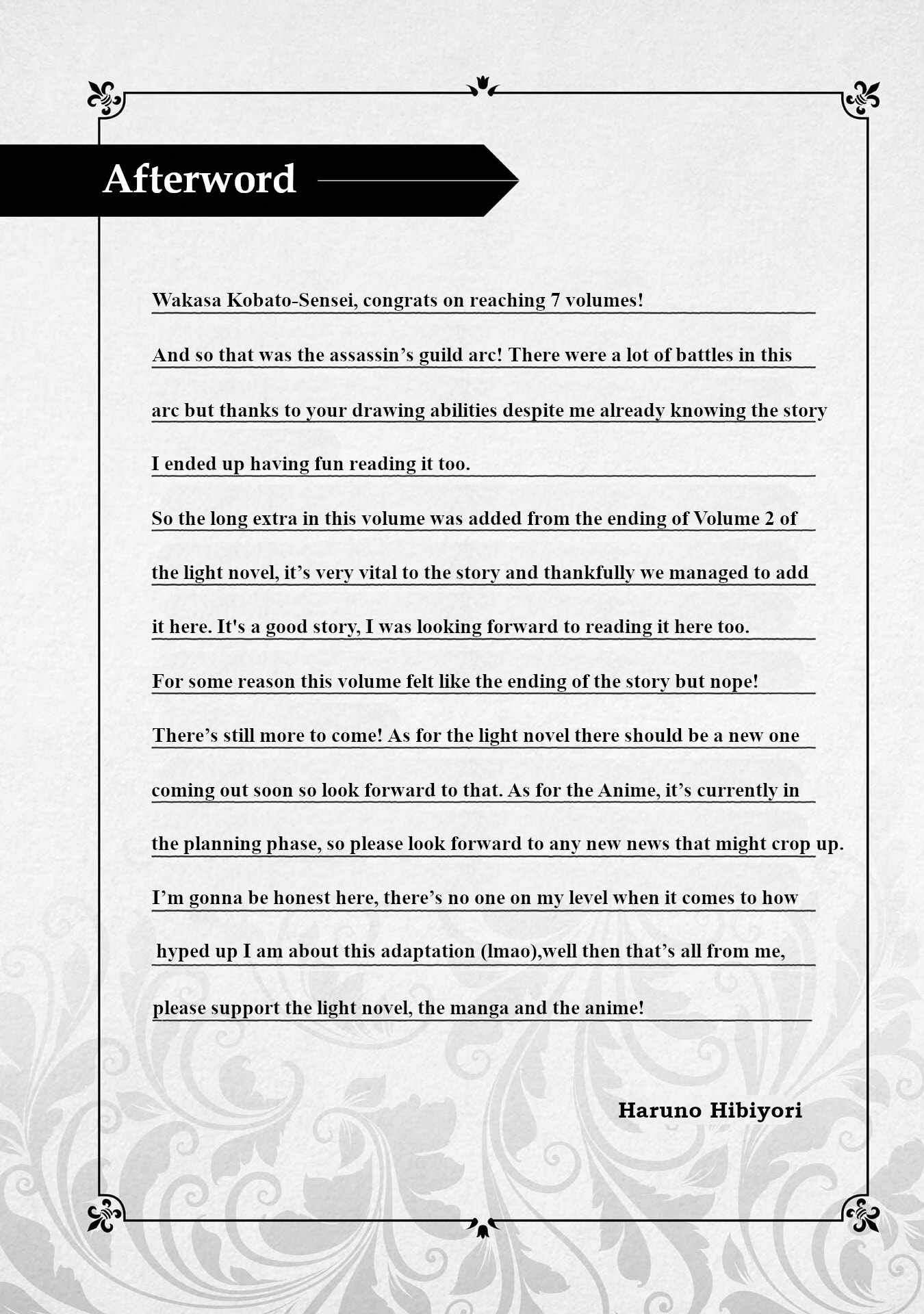 Otome Game no Heroine de Saikyou Survival Chapter 30.5 - Page 58