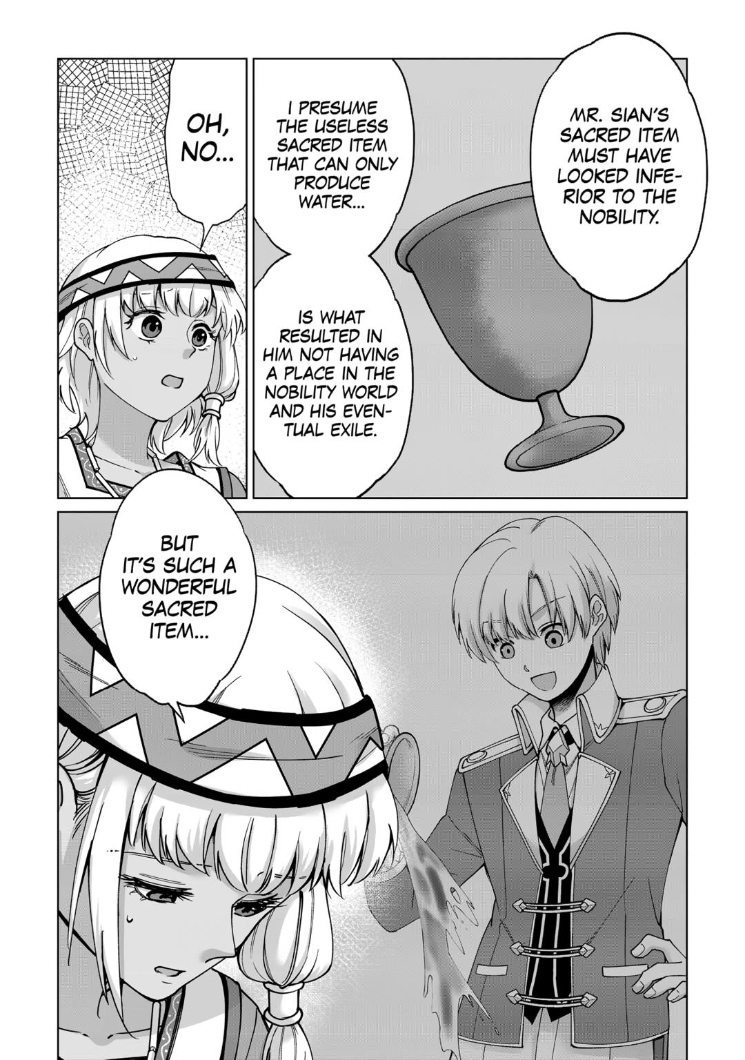 Mizu shika Denai Shingu [Cup] wo Sazukatta Boku wa, Fumou no Ryouchi de Suki ni Ikiru koto ni Shimashita Chapter 29 - Page 14