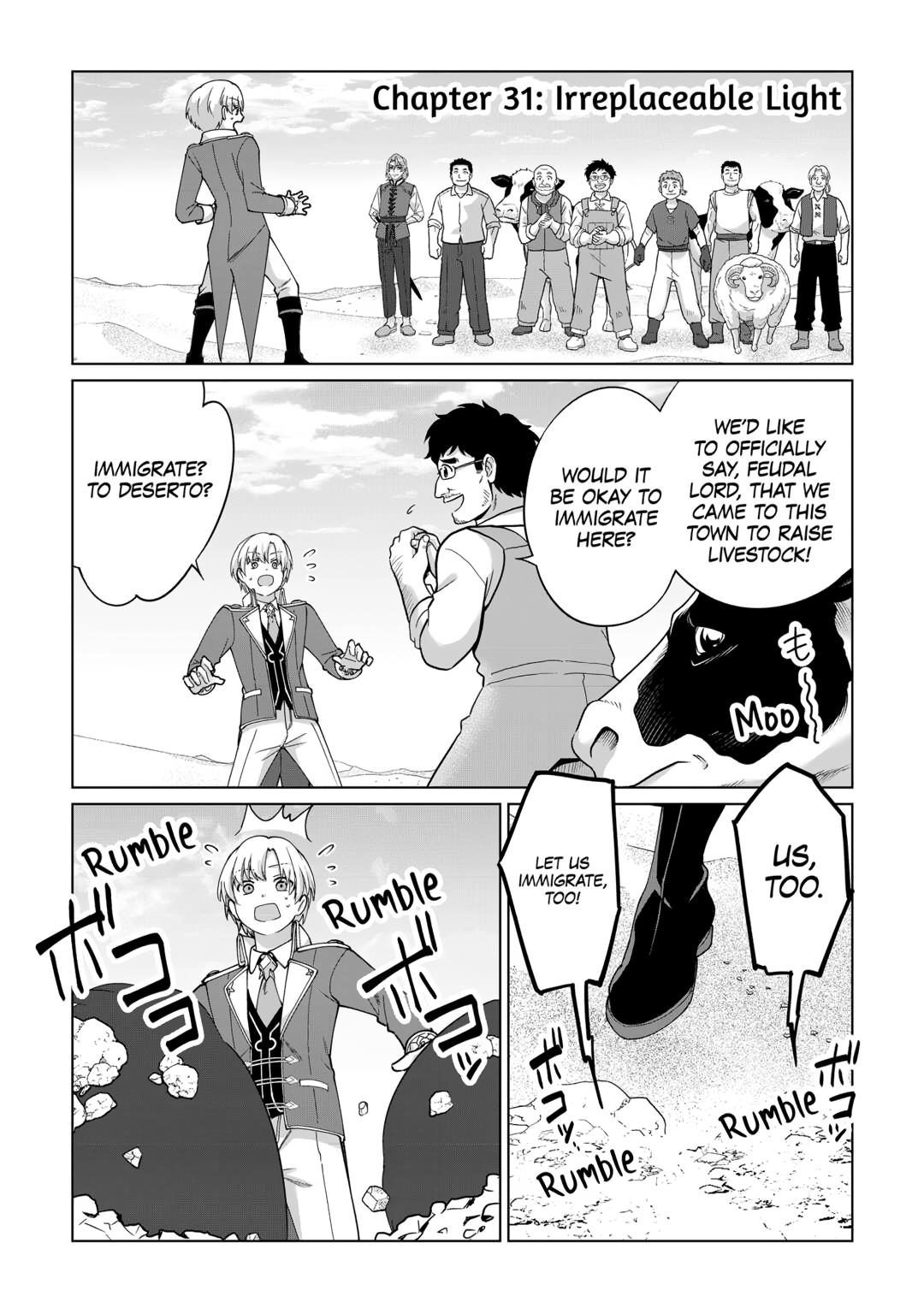 Mizu shika Denai Shingu [Cup] wo Sazukatta Boku wa, Fumou no Ryouchi de Suki ni Ikiru koto ni Shimashita Chapter 31 - Page 1