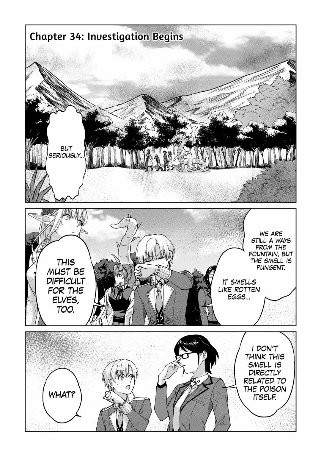 Mizu shika Denai Shingu [Cup] wo Sazukatta Boku wa, Fumou no Ryouchi de Suki ni Ikiru koto ni Shimashita Chapter 34 - Page 1