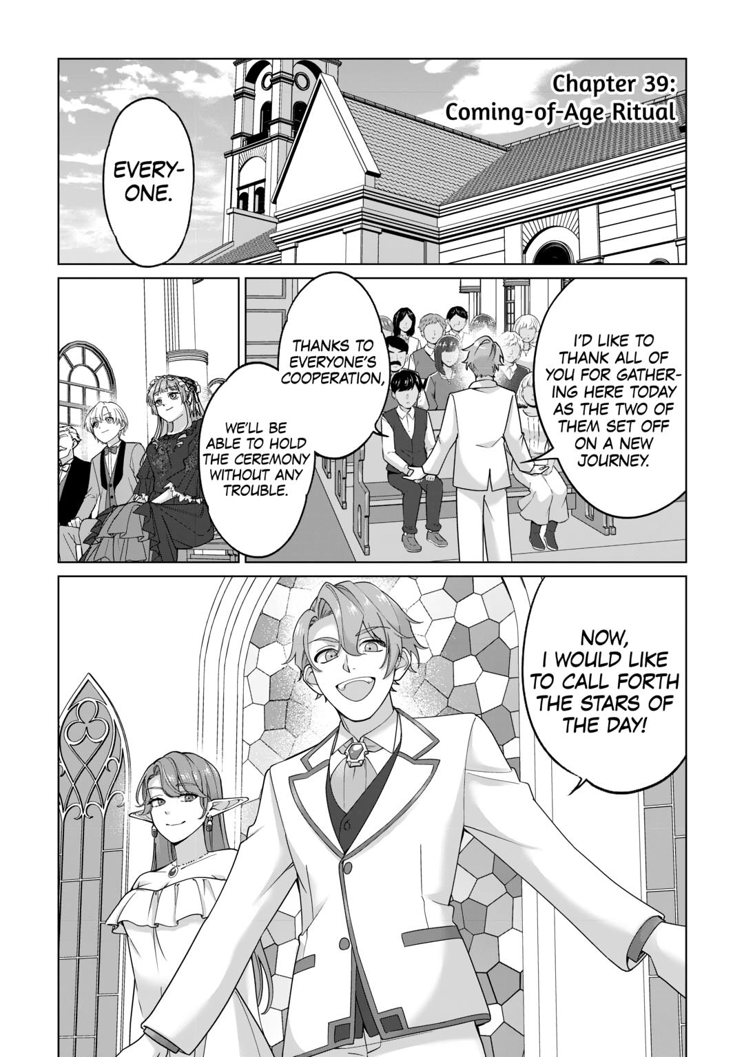 Mizu shika Denai Shingu [Cup] wo Sazukatta Boku wa, Fumou no Ryouchi de Suki ni Ikiru koto ni Shimashita Chapter 39 - Page 1