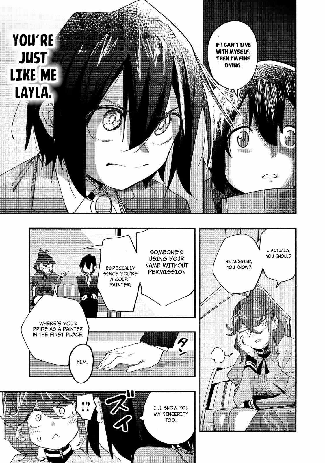 Kyou mo E ni Kaita Mochi ga Umai Chapter 42 - Page 33