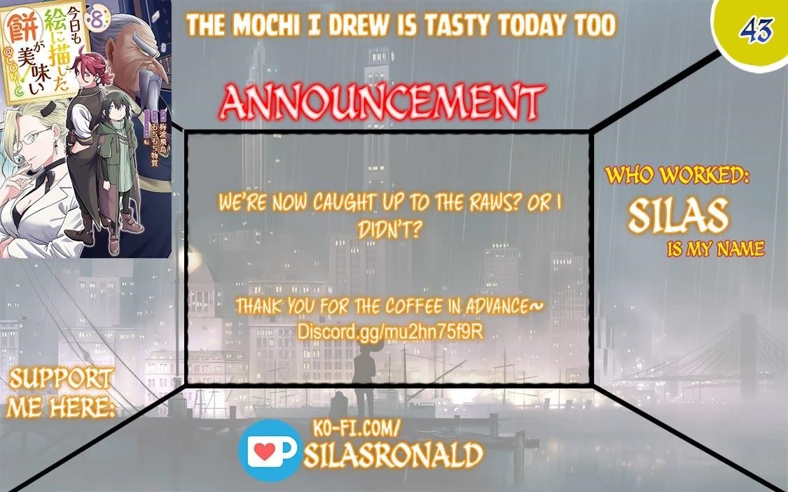 Kyou mo E ni Kaita Mochi ga Umai Chapter 43 - Page 1