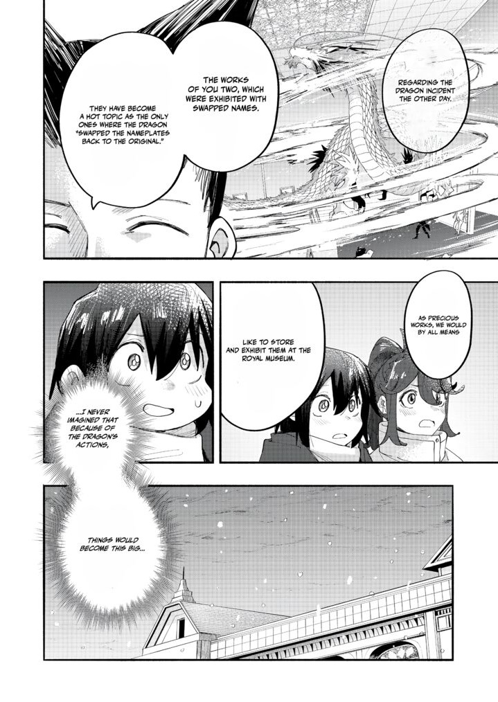 Kyou mo E ni Kaita Mochi ga Umai Chapter 44 - Page 36
