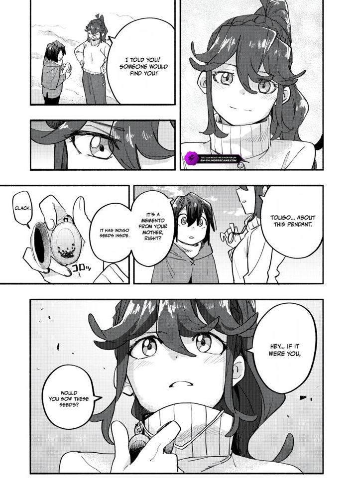 Kyou mo E ni Kaita Mochi ga Umai Chapter 45 - Page 35