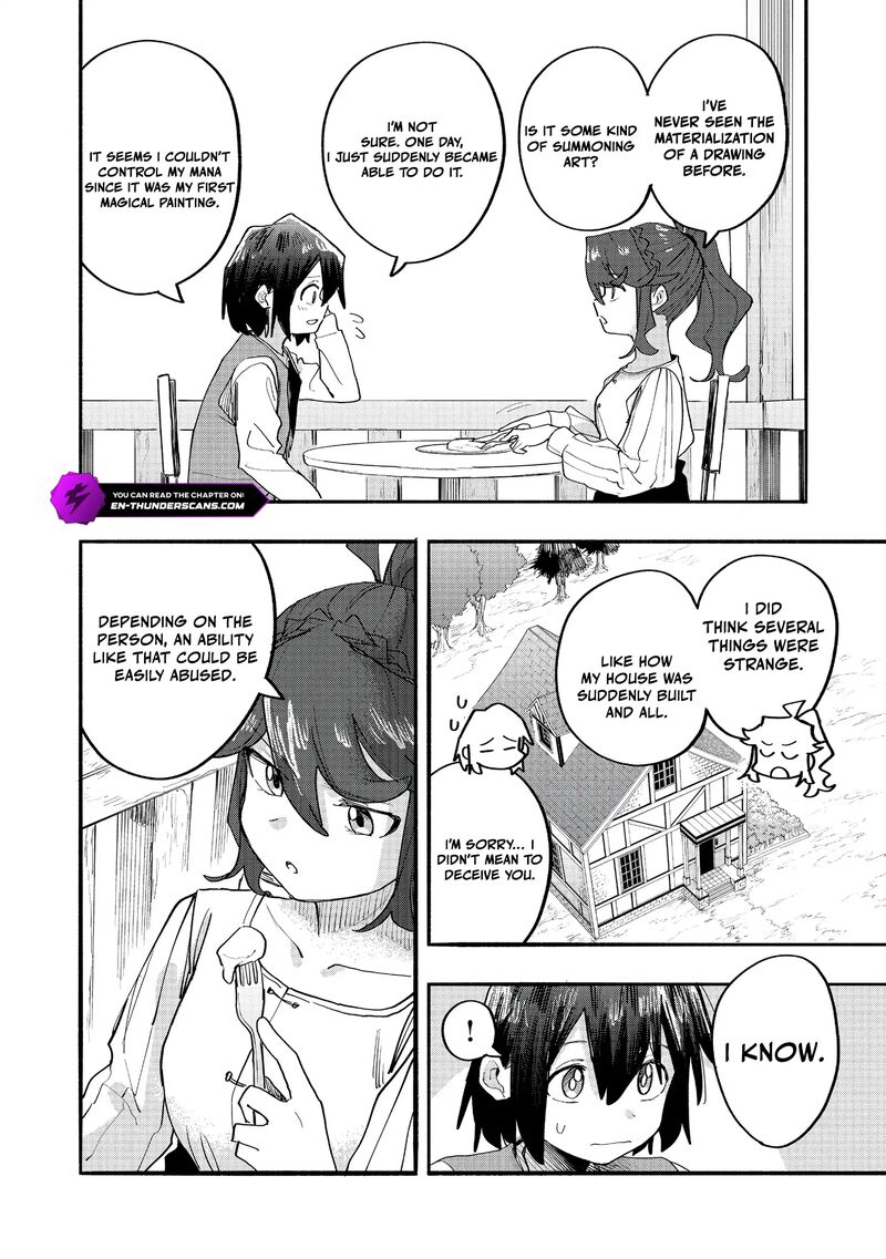 Kyou mo E ni Kaita Mochi ga Umai Chapter 47 - Page 8