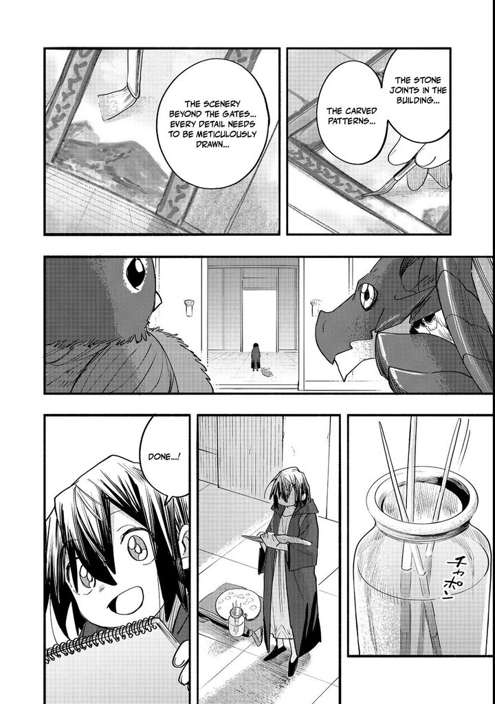 Kyou mo E ni Kaita Mochi ga Umai Chapter 49 - Page 32