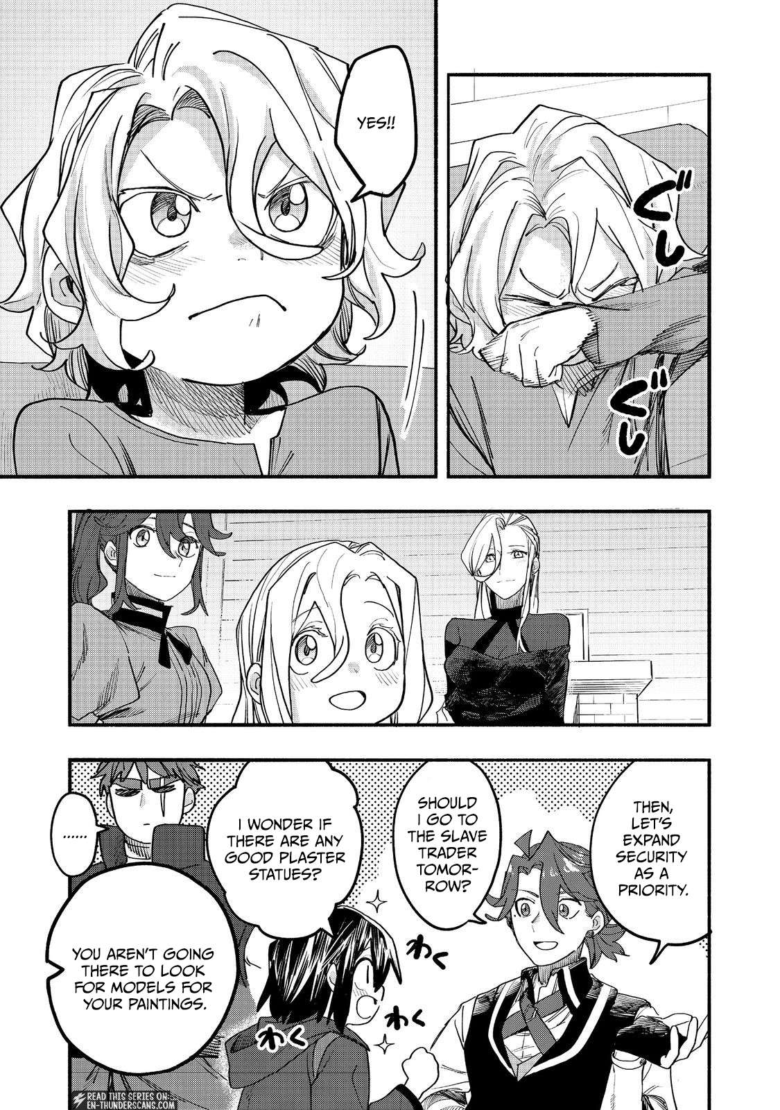 Kyou mo E ni Kaita Mochi ga Umai Chapter 52 - Page 35