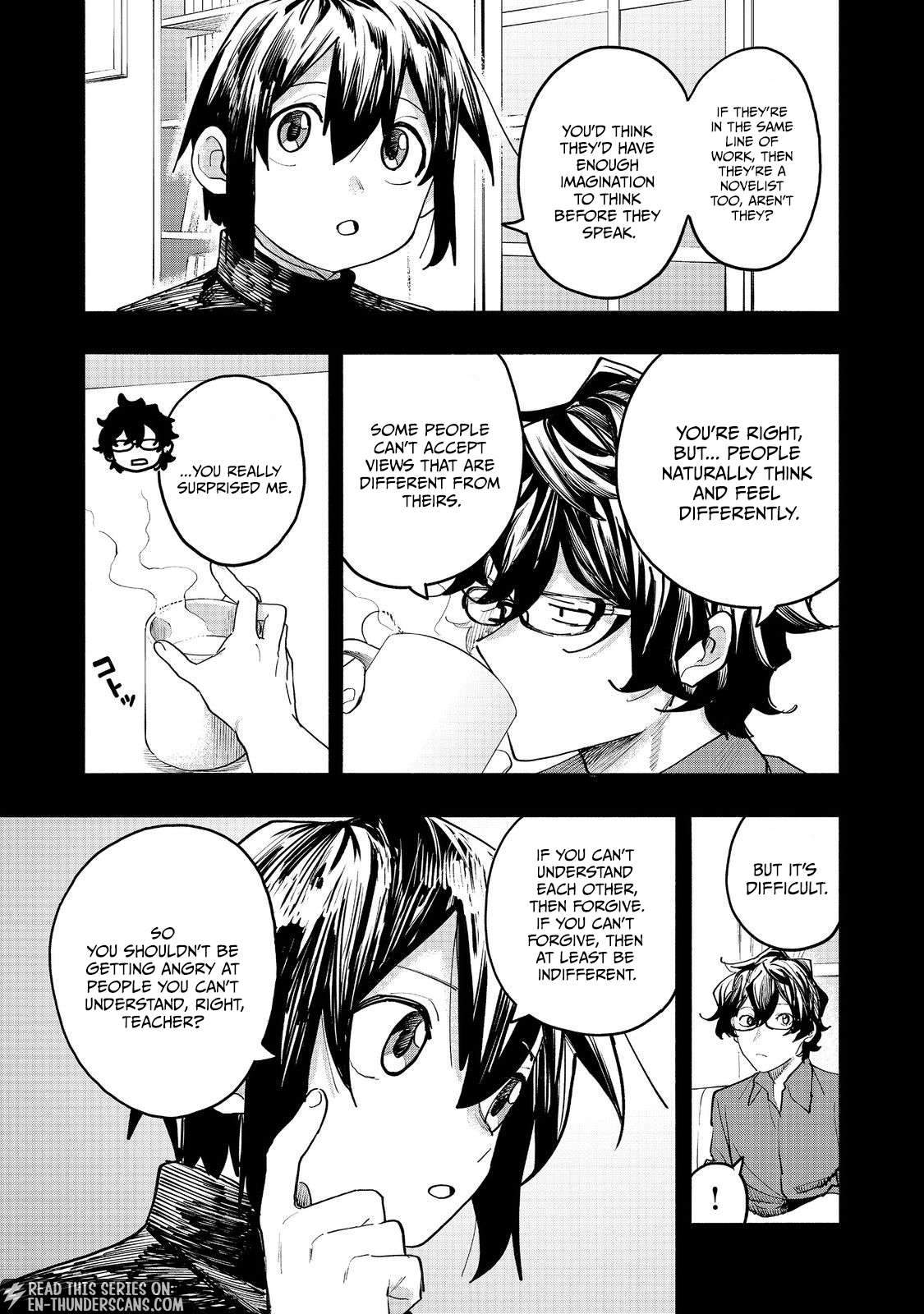 Kyou mo E ni Kaita Mochi ga Umai Chapter 53 - Page 3