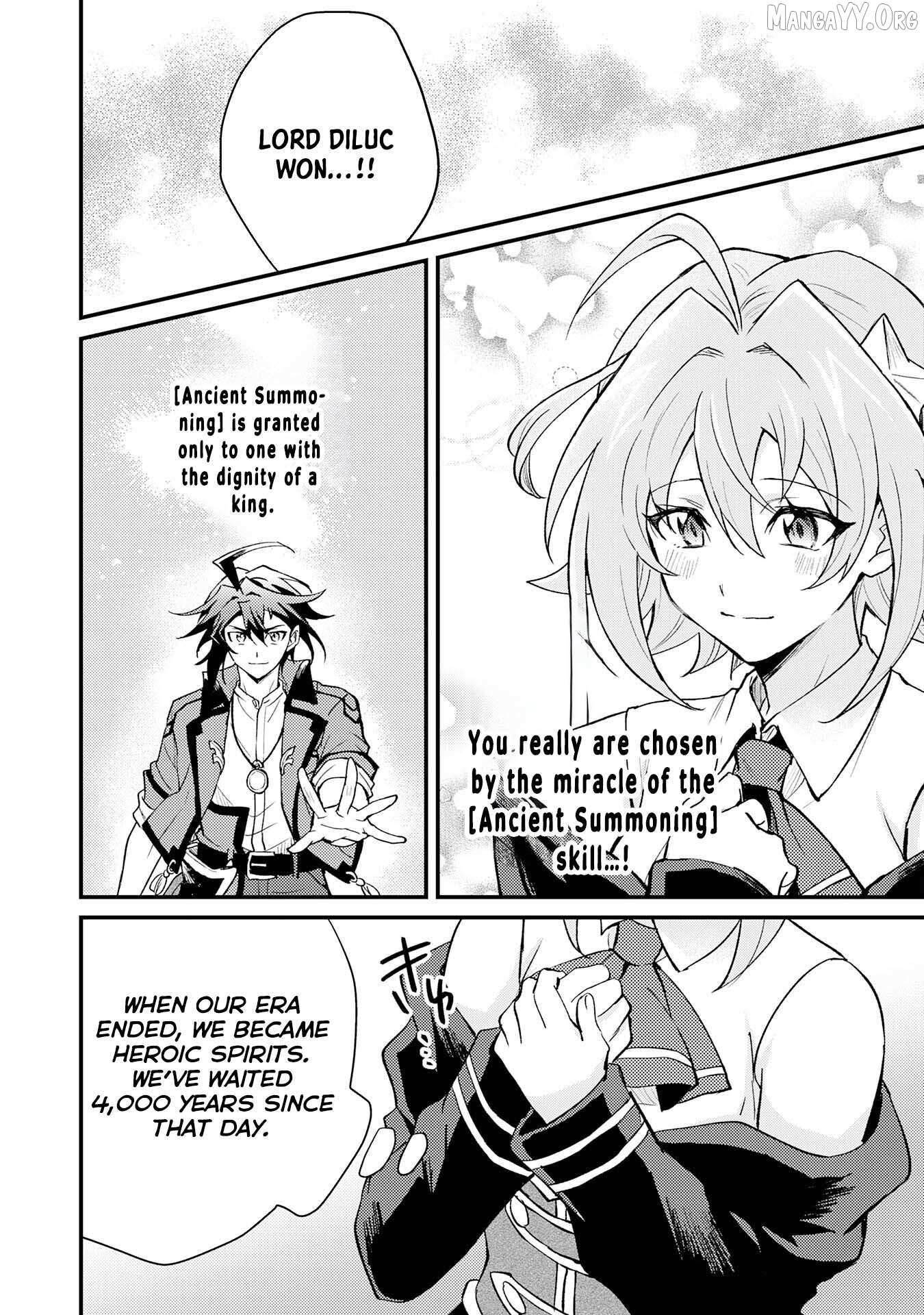 The Banished Noble Uses the Trash Skill “Ancient Summoning” to Summon Heroes and Bring Life to the Borderlands ~When I Summoned the Heroes, They Adored Me, so They Made My Territory the Strongest~ Chapter 15 - Page 32