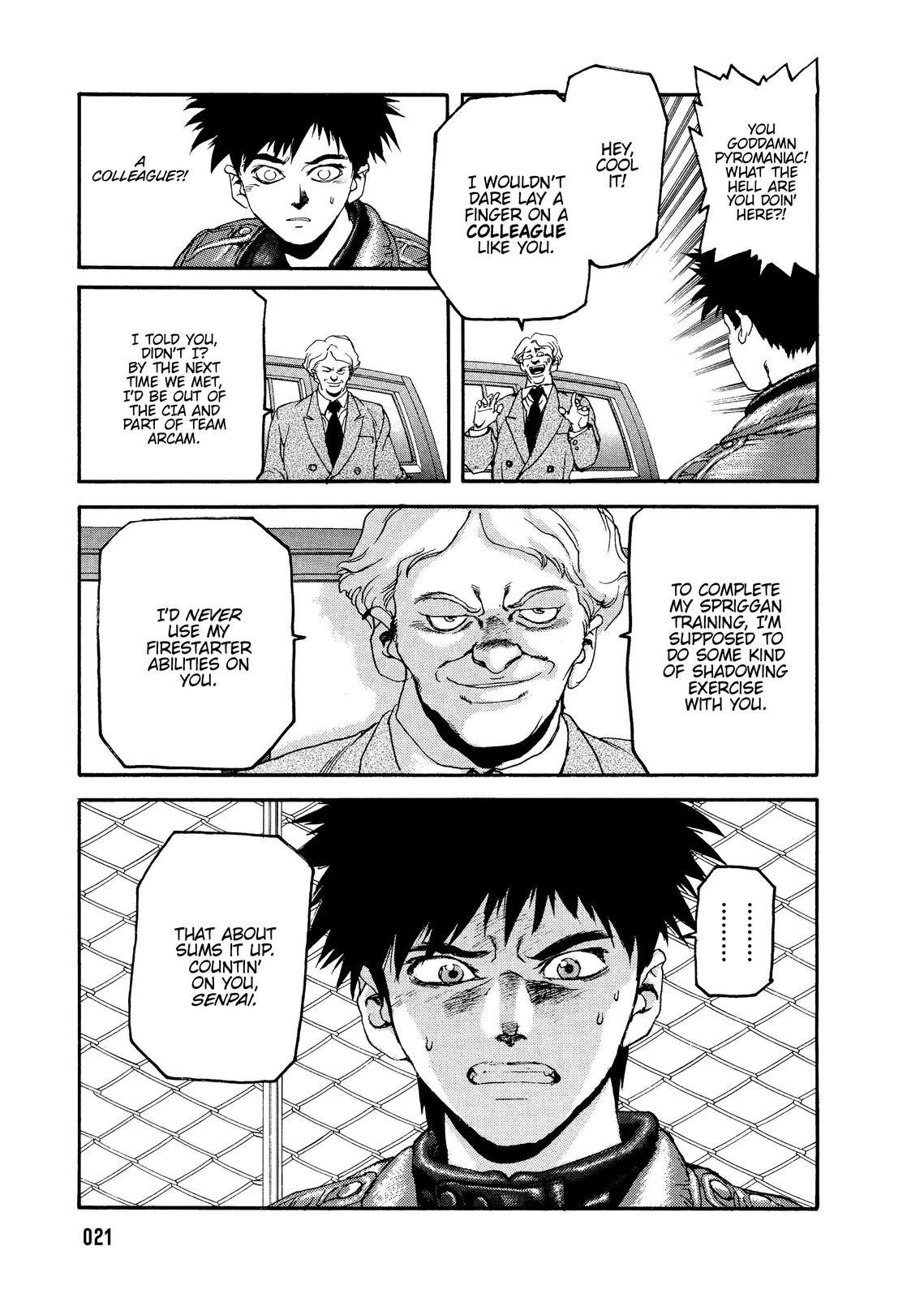 Spriggan Chapter 52 - Page 22