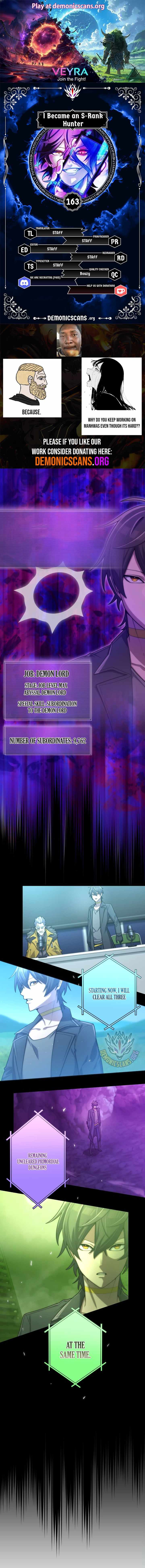 I Became an S-Rank Hunter with the Demon Lord App Chapter 163 - Page 1