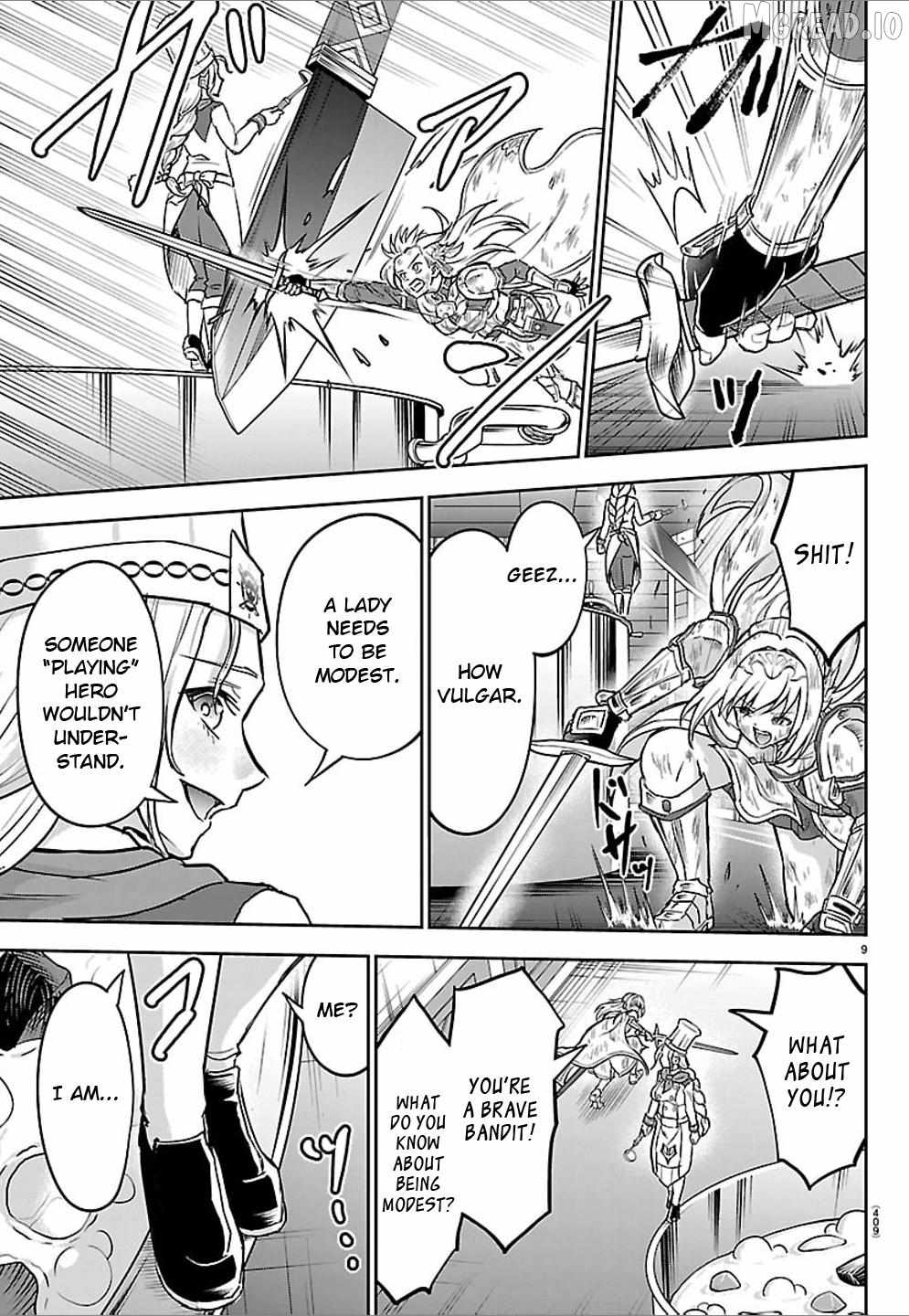 Cherry Hero and the “Holy” Sword Chapter 61 - Page 9