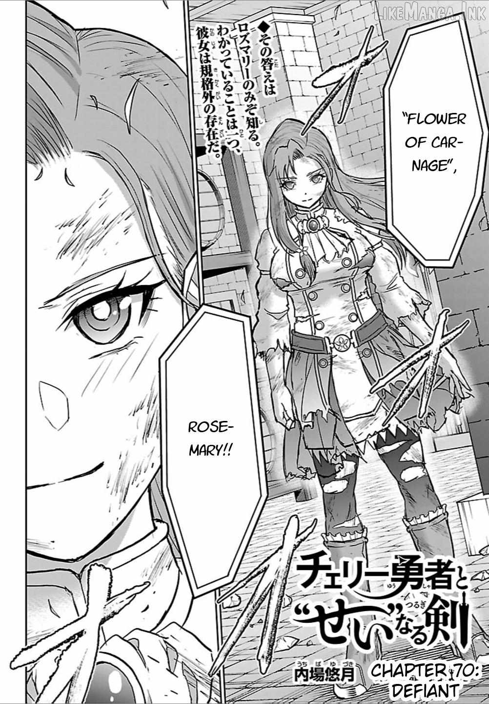 Cherry Hero and the “Holy” Sword Chapter 70 - Page 2