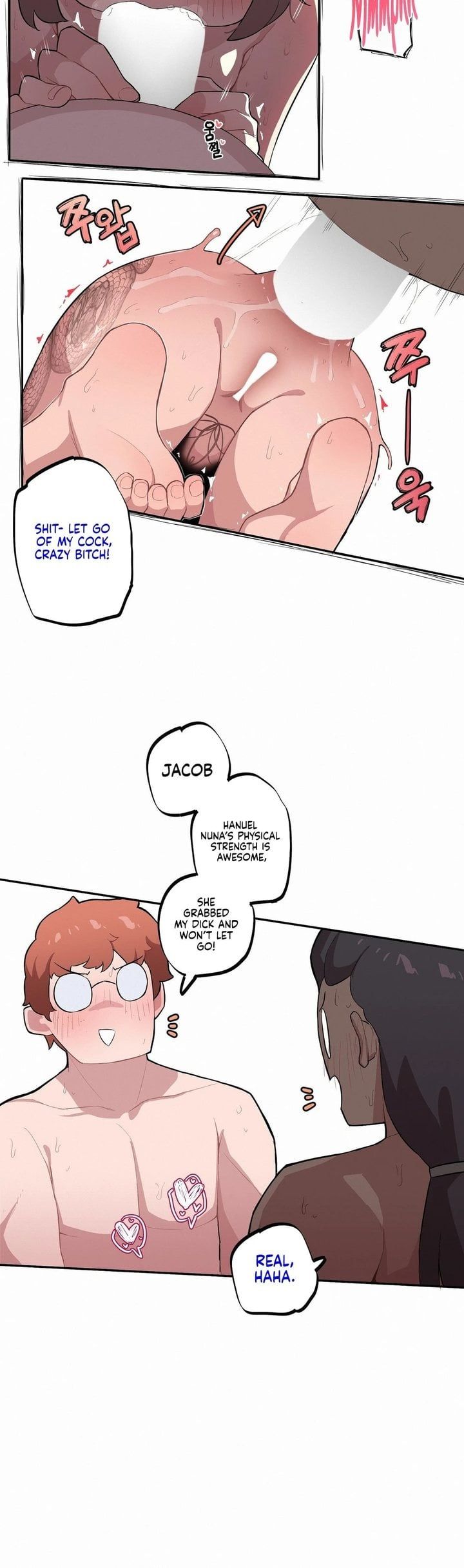 Noona and her BIG little Bro Chapter 35 - Page 11