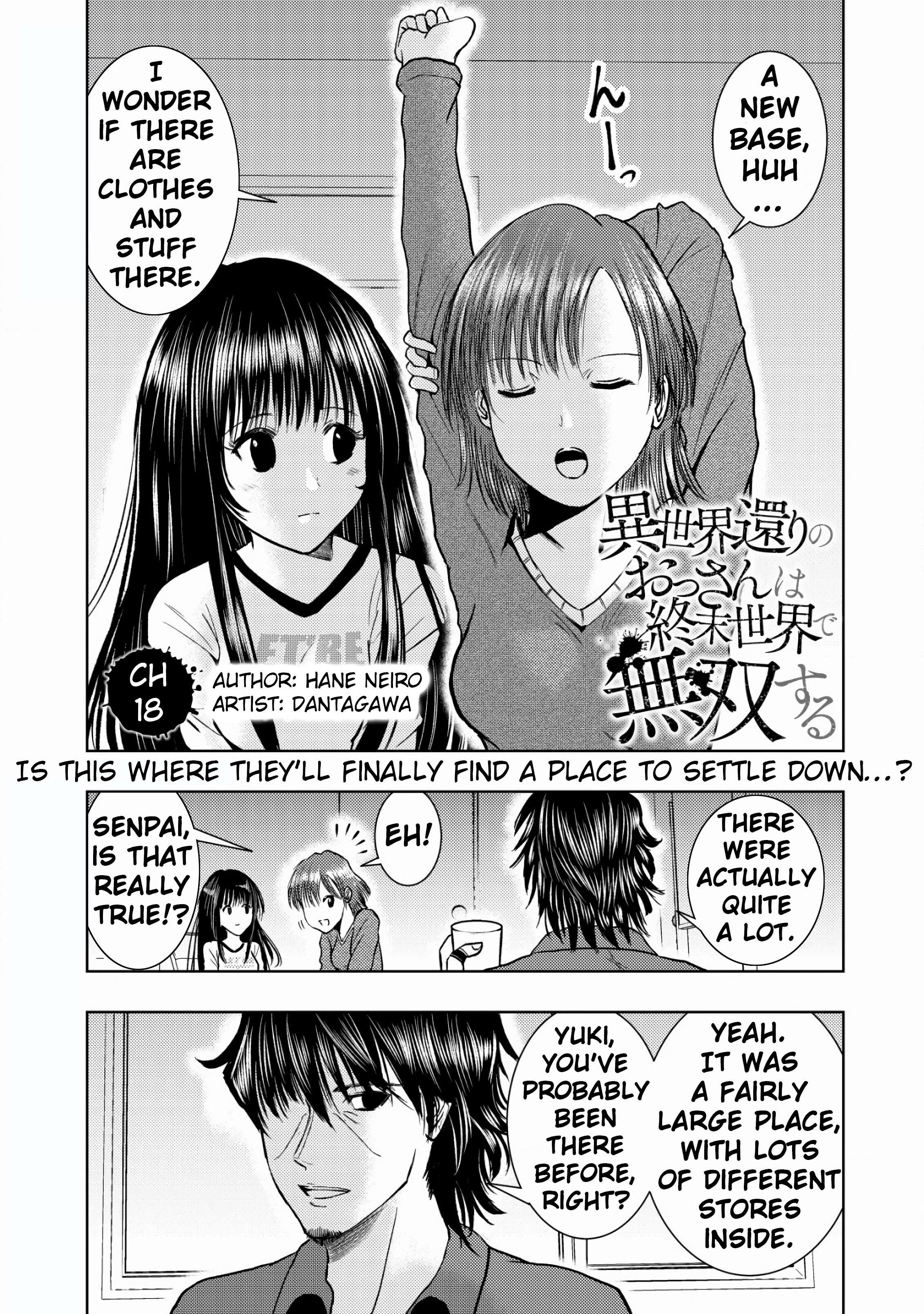 A Middle-aged Man Who Returned From Another World Becomes Unrivaled In The Apocalyptic World Chapter 18 - Page 3