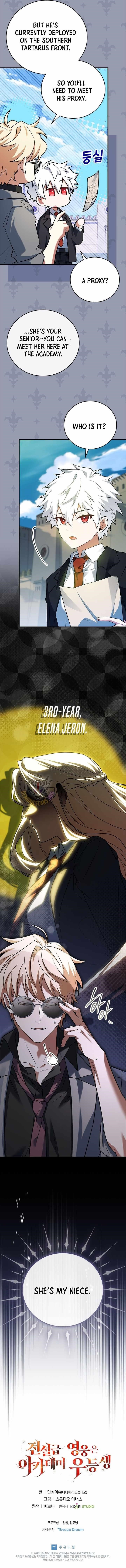 Legendary Hero Is an Academy Honors Student Chapter 53 - Page 18