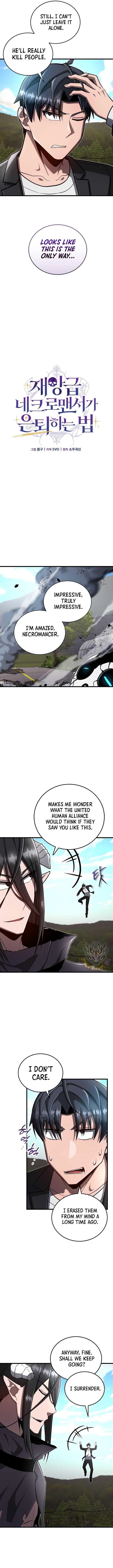 How a Catastrophic Necromancer Retires Chapter 49 - Page 7