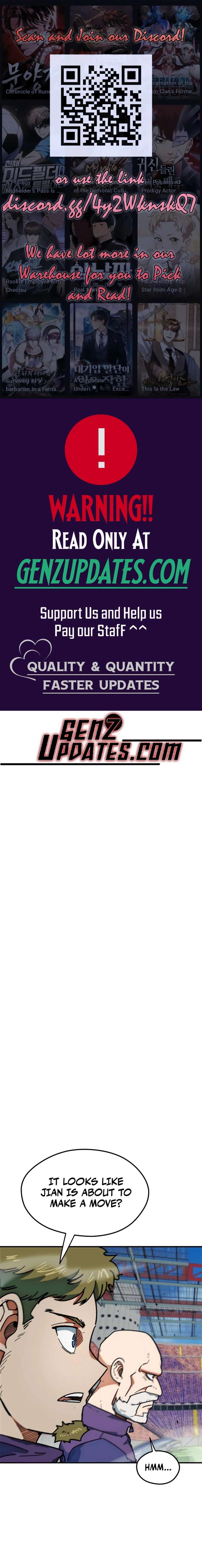 I’m Mistaken for a Soccer Genius Chapter 63 - Page 1