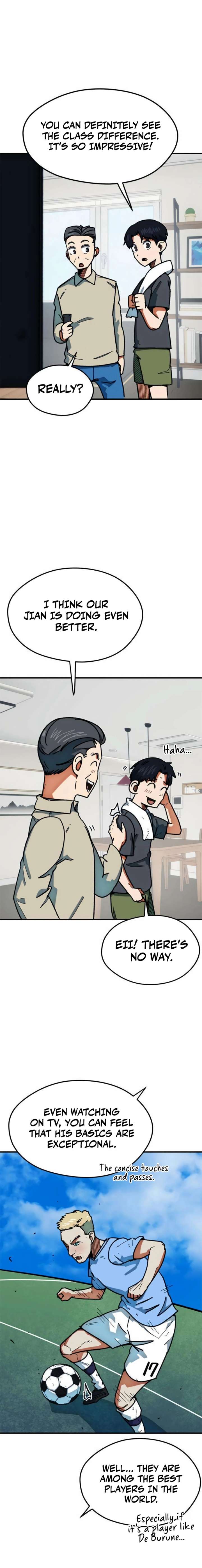 I’m Mistaken for a Soccer Genius Chapter 64 - Page 18