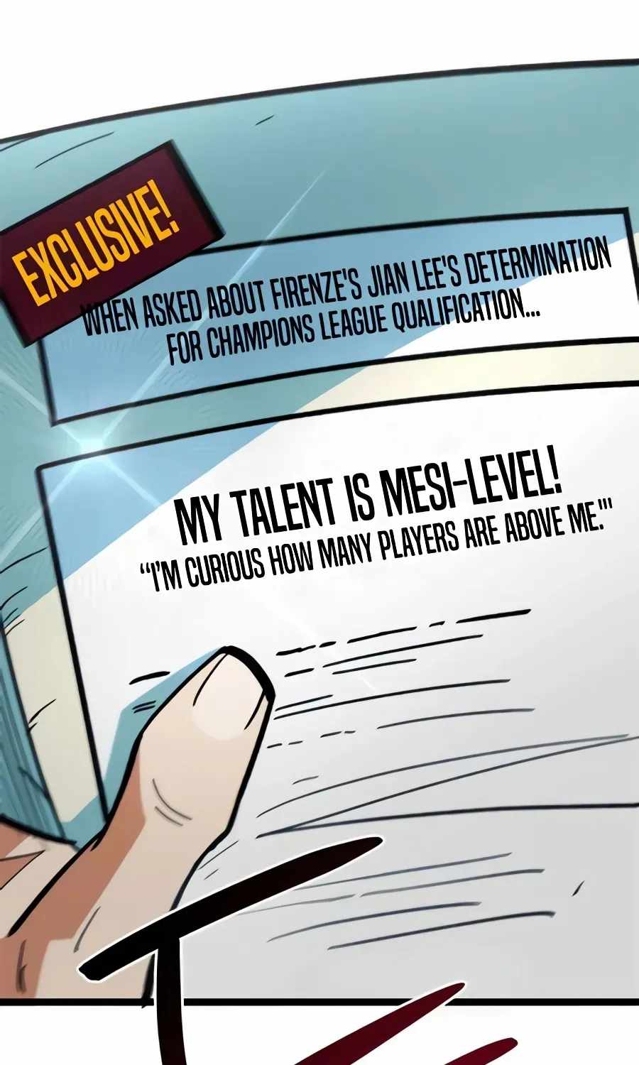 I’m Mistaken for a Soccer Genius Chapter 80 - Page 209