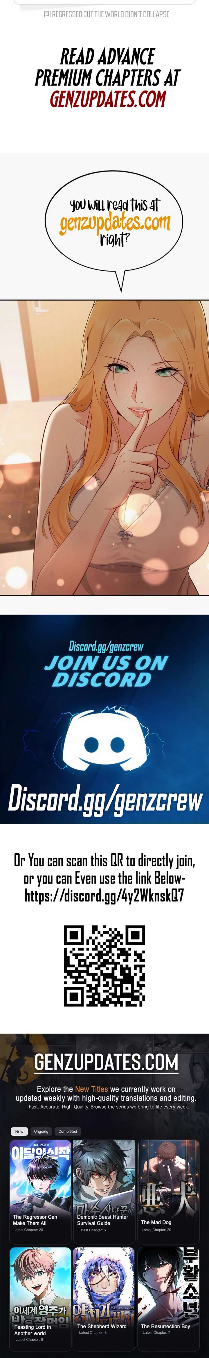 I Regressed but the World Didn’t Fall Chapter 57 - Page 32