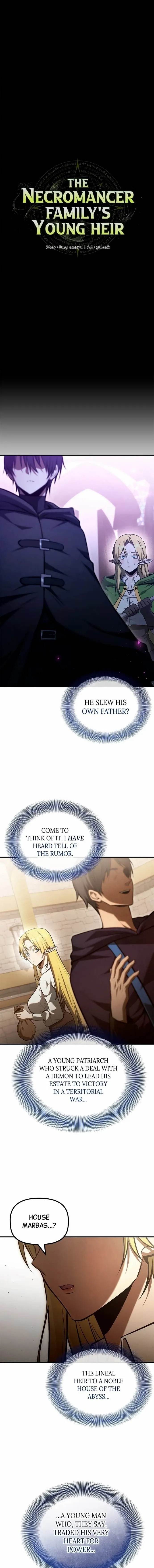 The Necromancer Family’s Young Heir Chapter 55 - Page 2