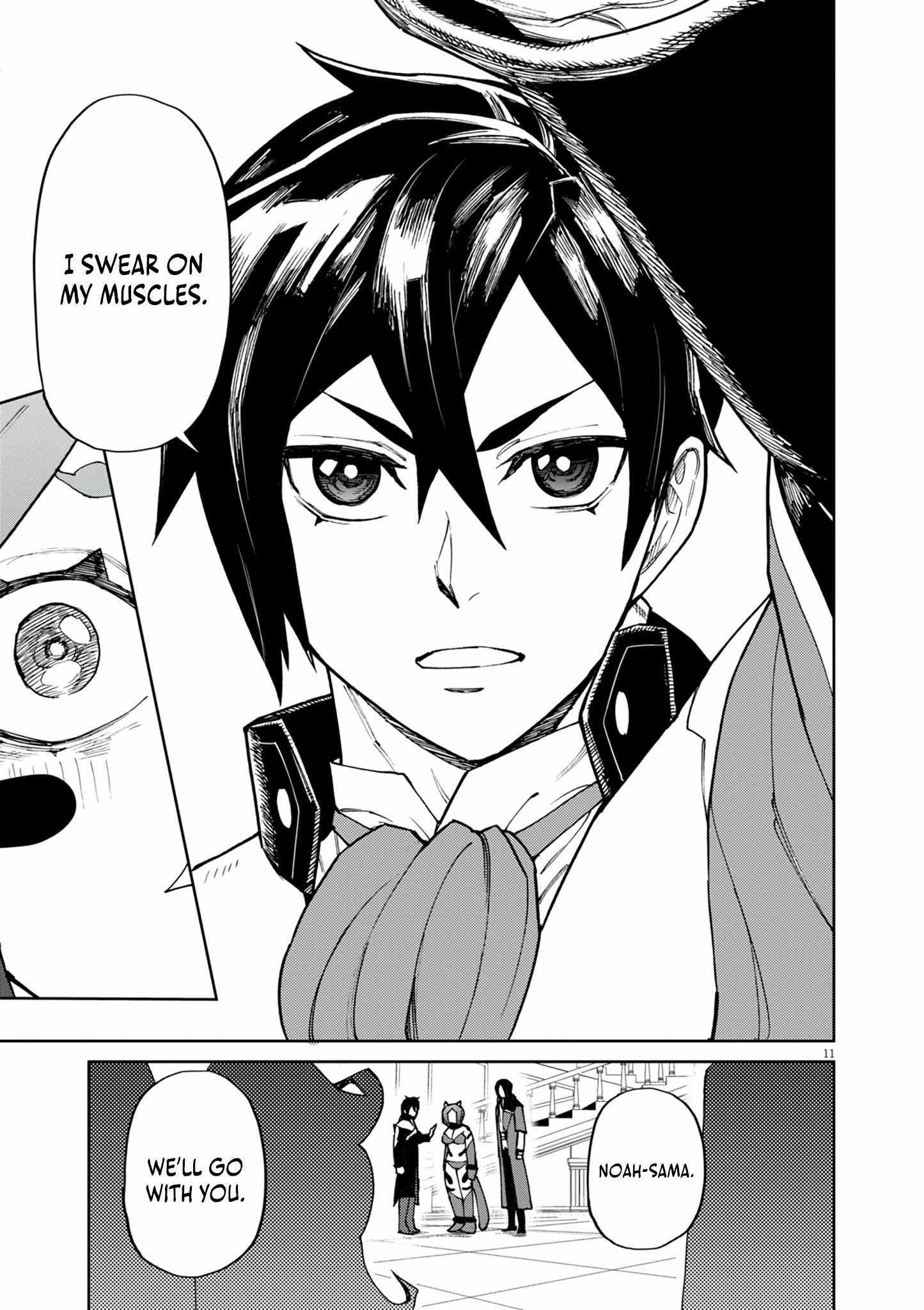 I Was Reincarnated as an Evil Noble in a Game and Became Unparalleled With My Overpowered Muscles Chapter 28 - Page 11