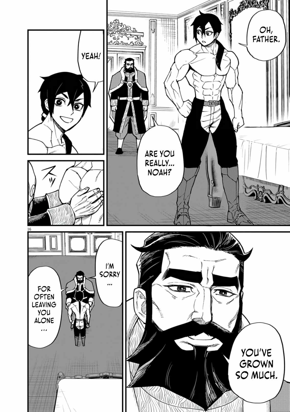 I Was Reincarnated as an Evil Noble in a Game and Became Unparalleled With My Overpowered Muscles Chapter 38 - Page 14