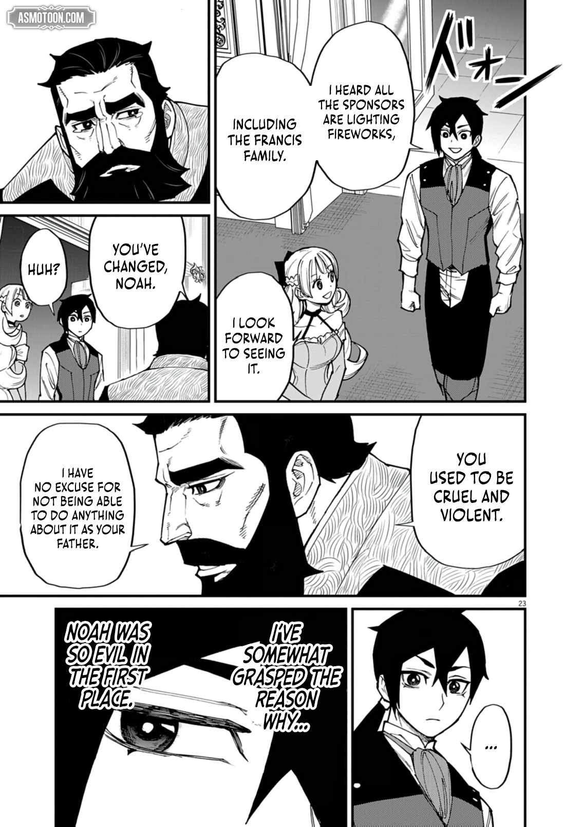 I Was Reincarnated as an Evil Noble in a Game and Became Unparalleled With My Overpowered Muscles Chapter 38 - Page 21