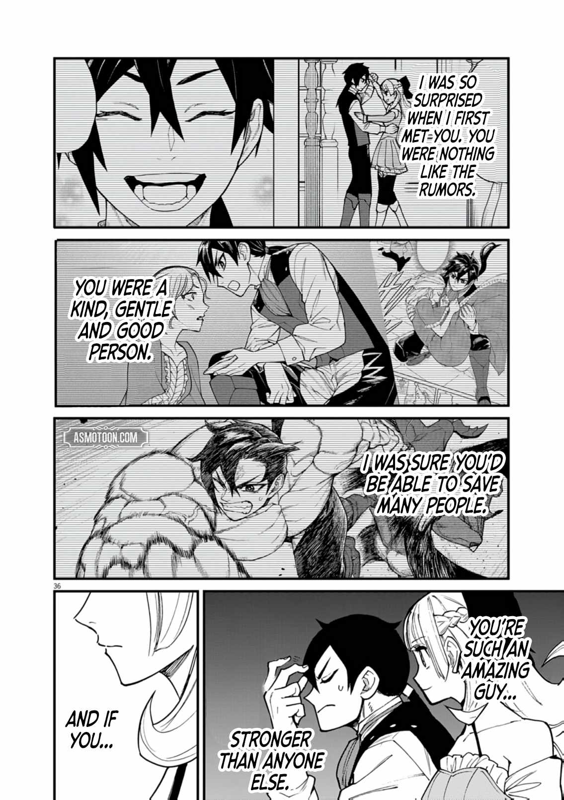 I Was Reincarnated as an Evil Noble in a Game and Became Unparalleled With My Overpowered Muscles Chapter 38 - Page 33