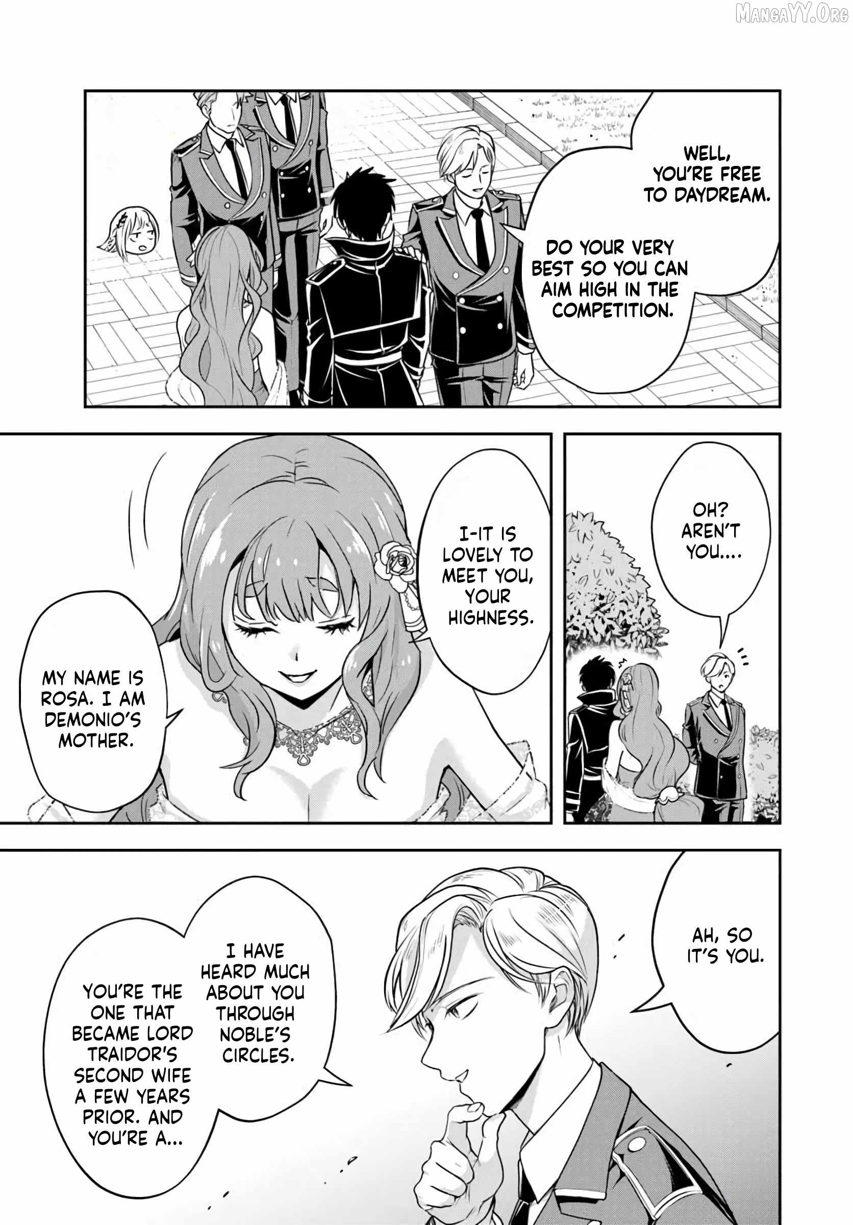 The Villainous Noble Loves Mom Heroines Too Much ~Becoming the Strongest With Sincere Effort to Save Misfortunate Fave Chars~ Chapter 31 - Page 7