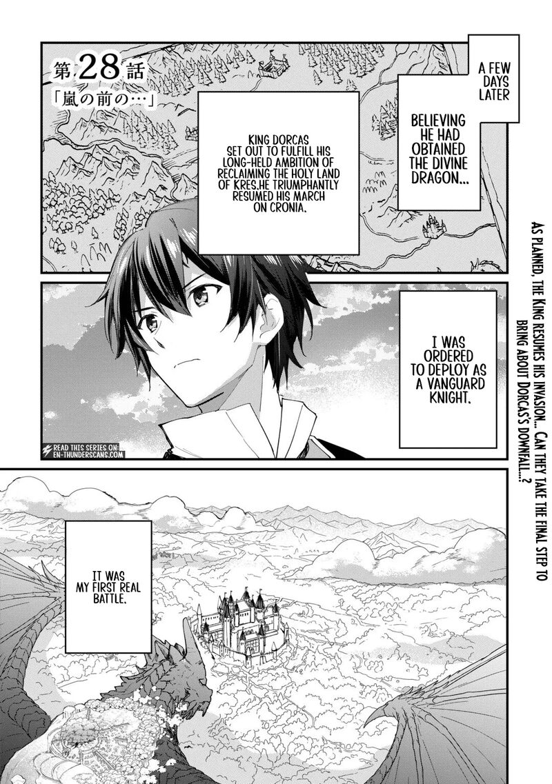 The Sacred Beast Tamer Who Summoned a Lizard (Actually a Divine Dragon), Living a Pioneering Life on the Dragon’s Back Chapter 28 - Page 1