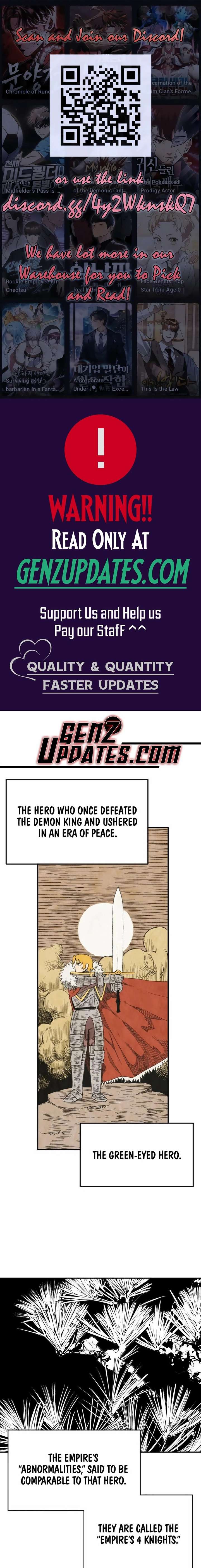 The Skeleton Messenger’s Story Chapter 28 - Page 1