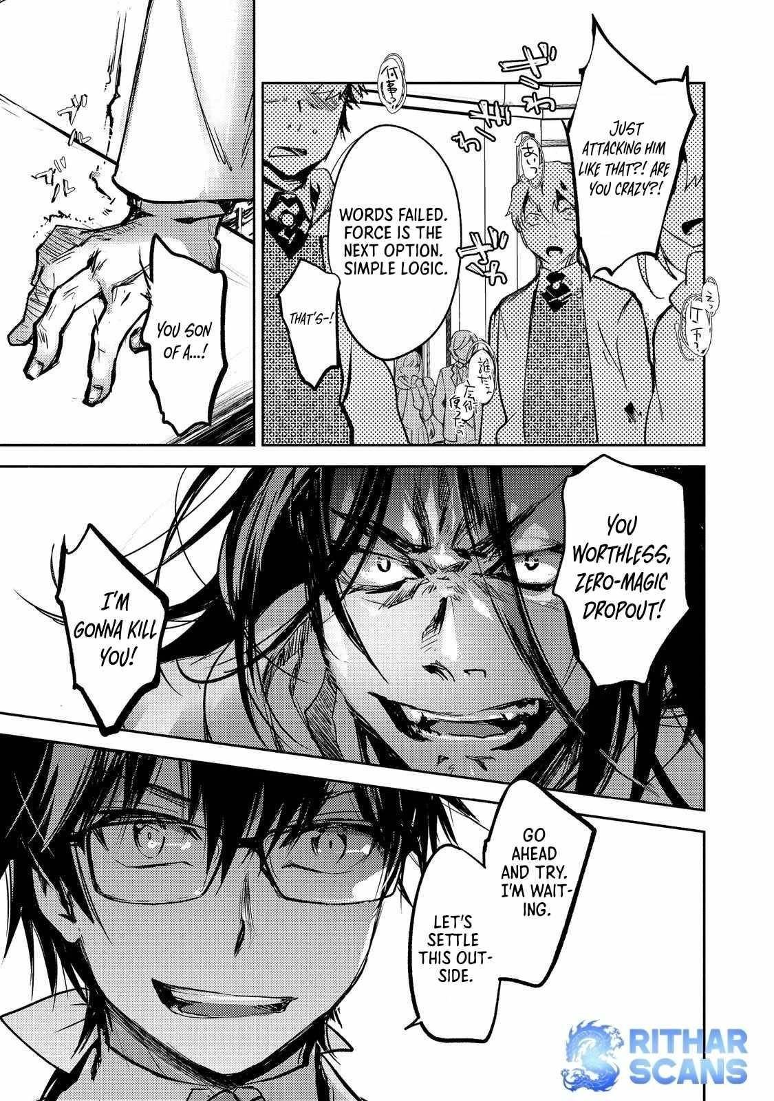 The Most Powerful Mage with Zero Magic Power: “I Told You Your Magic Theory was Wrong, Didn’t I?” Chapter 14.1 - Page 7