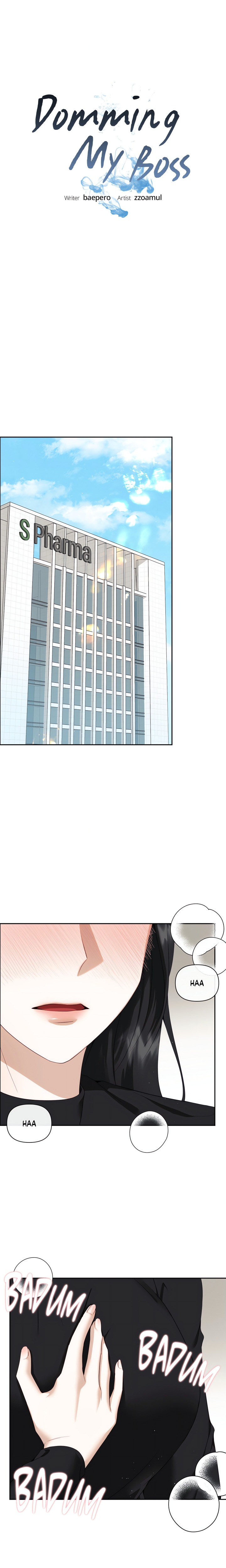 Domming My Boss Chapter 30 - Page 1