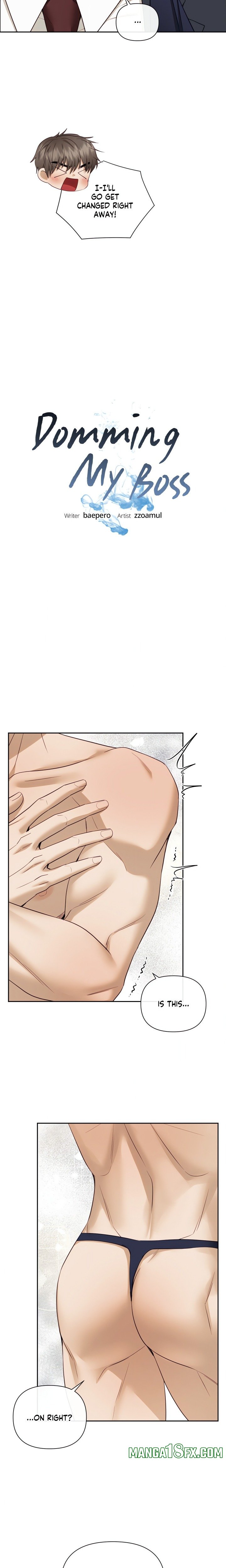 Domming My Boss Chapter 37 - Page 4