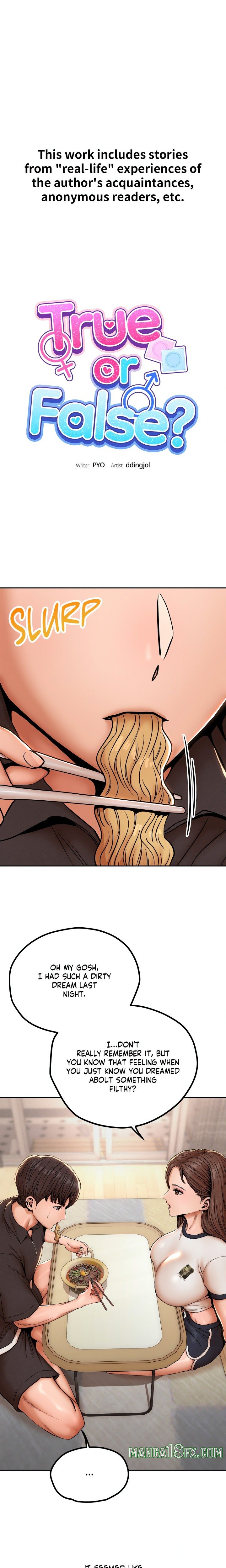 True or False? (Uncensored) Chapter 73 - Page 1