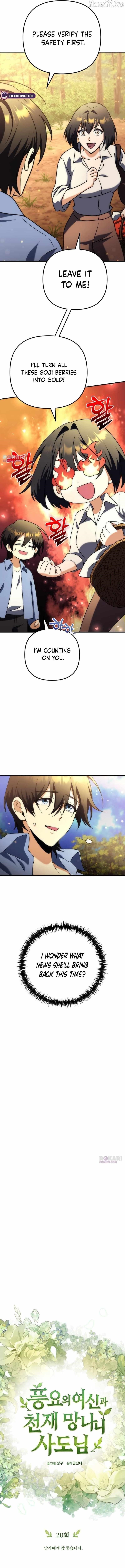 Goddess of Abundance and the Genius Rogue Apostle Chapter 20 - Page 6