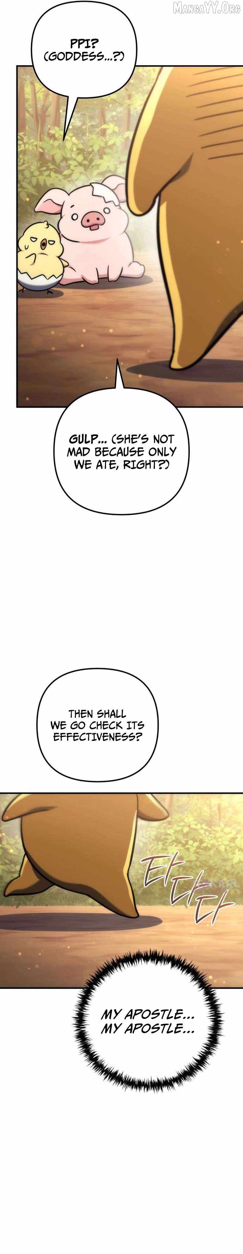 Goddess of Abundance and the Genius Rogue Apostle Chapter 33 - Page 38