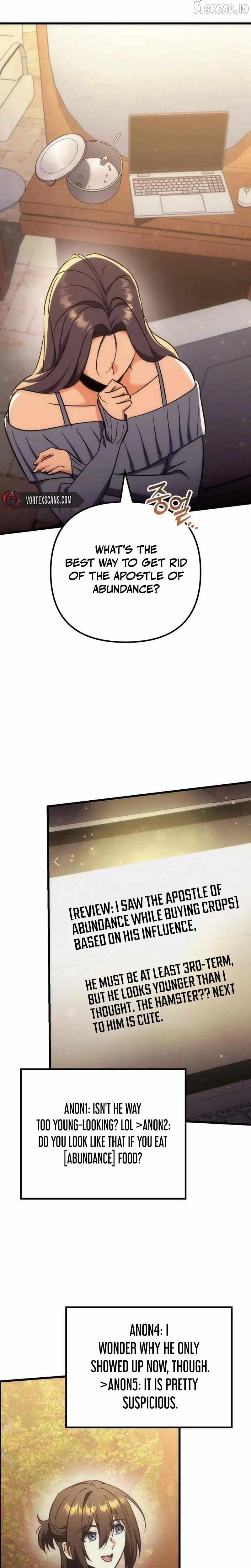 Goddess of Abundance and the Genius Rogue Apostle Chapter 44 - Page 45