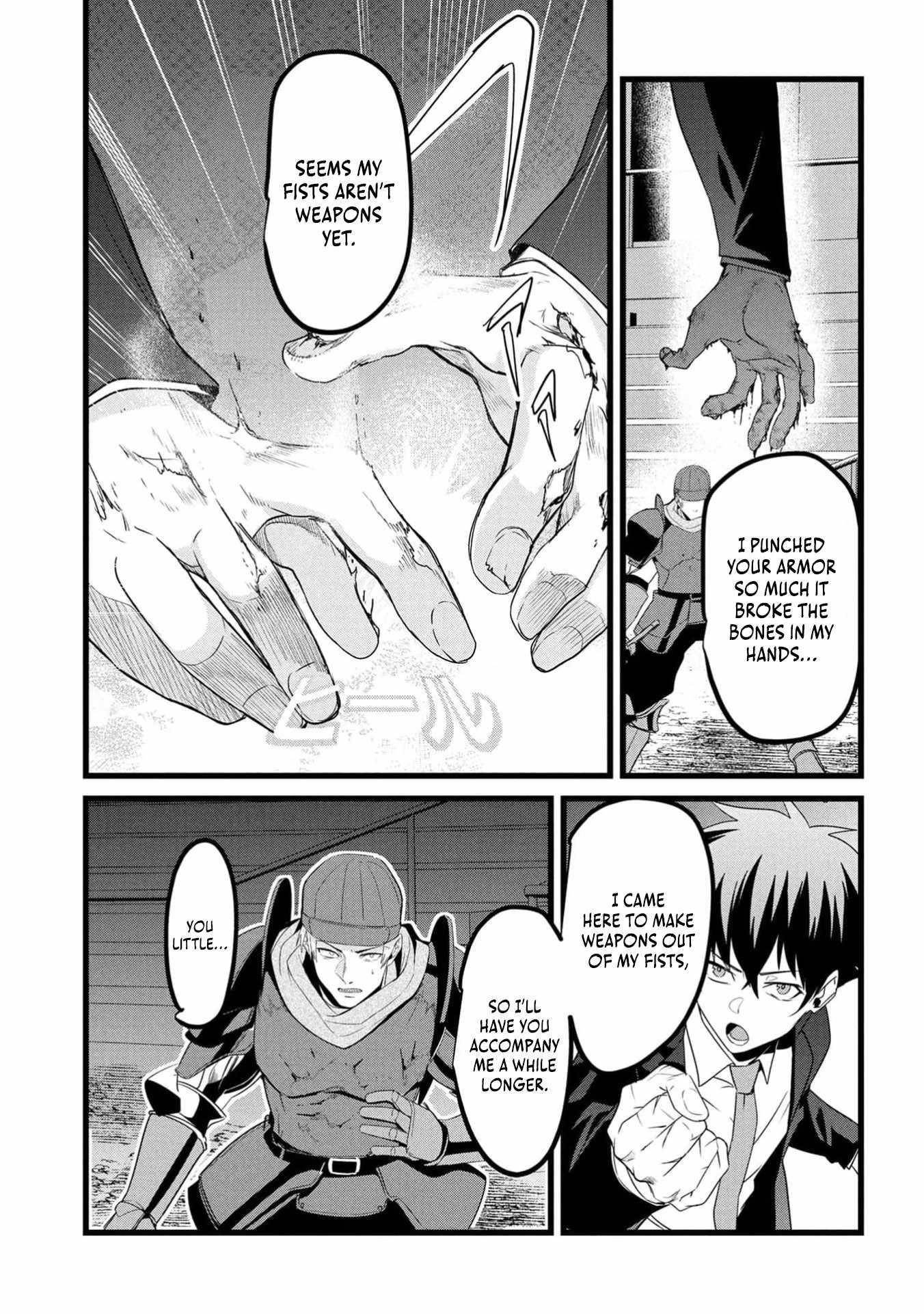 Reincarnation of the Online Game Addict ~ I Can’t Use the Overpowered Fists That Made Me the Fist King, so Now I Swing a Club for Eight Hours a Day Chapter 13 - Page 10