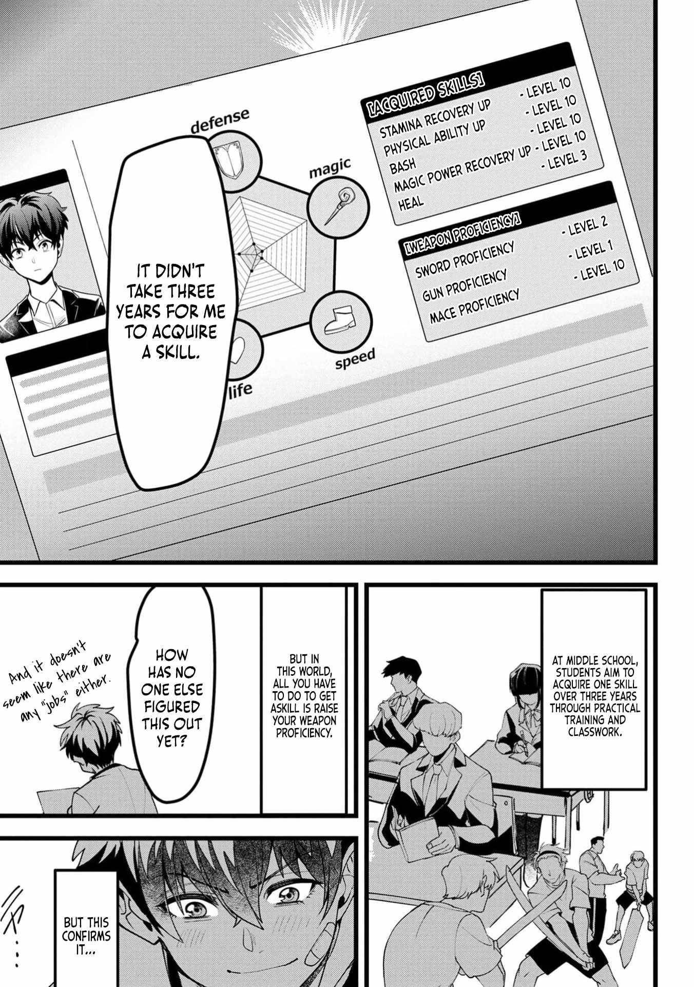 Reincarnation of the Online Game Addict ~ I Can’t Use the Overpowered Fists That Made Me the Fist King, so Now I Swing a Club for Eight Hours a Day Chapter 3 - Page 6