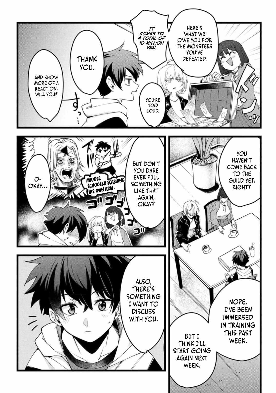 Reincarnation of the Online Game Addict ~ I Can’t Use the Overpowered Fists That Made Me the Fist King, so Now I Swing a Club for Eight Hours a Day Chapter 9 - Page 7